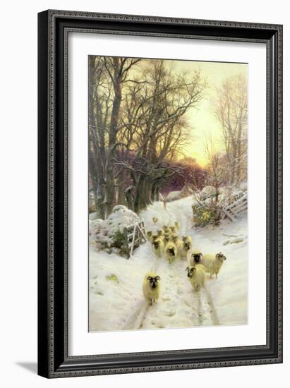 The Sun Had Closed the Winter's Day-Joseph Farquharson-Framed Giclee Print