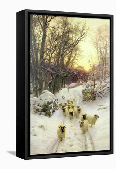 The Sun Had Closed the Winter's Day-Joseph Farquharson-Framed Premier Image Canvas