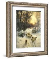 The Sun Had Closed-Joseph Farquharson-Framed Art Print