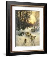 The Sun Had Closed-Joseph Farquharson-Framed Art Print