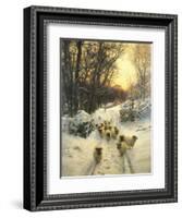The Sun Had Closed-Joseph Farquharson-Framed Art Print