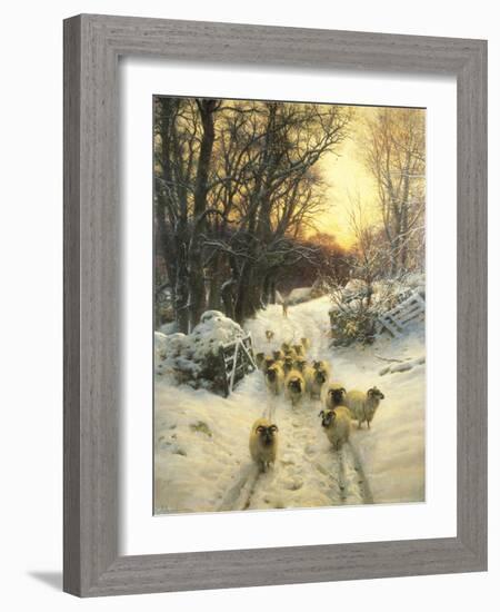 The Sun Had Closed-Joseph Farquharson-Framed Art Print