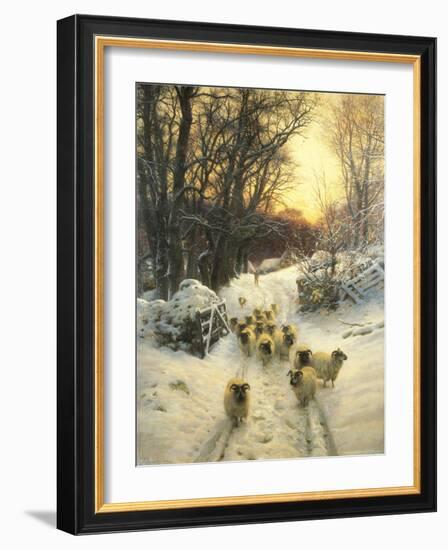 The Sun Had Closed-Joseph Farquharson-Framed Art Print