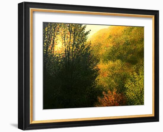 The Sun Hour-kirilstanchev-Framed Art Print