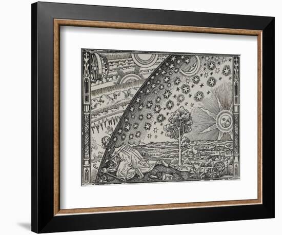 The Sun, Moon and Stars-Camille Flammarion-Framed Giclee Print