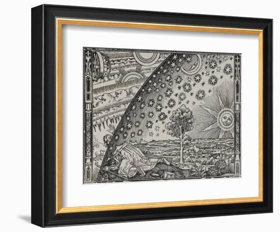 The Sun, Moon and Stars-Camille Flammarion-Framed Giclee Print