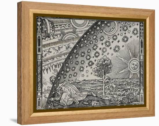 The Sun, Moon and Stars-Camille Flammarion-Framed Premier Image Canvas