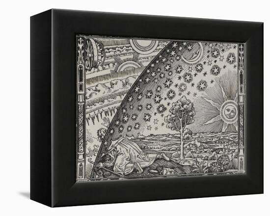 The Sun, Moon and Stars-Camille Flammarion-Framed Premier Image Canvas