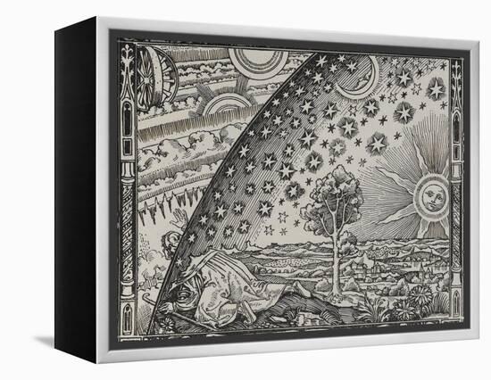 The Sun, Moon and Stars-Camille Flammarion-Framed Premier Image Canvas