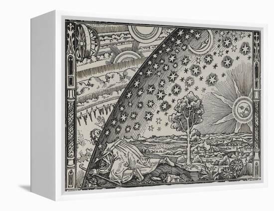 The Sun, Moon and Stars-Camille Flammarion-Framed Premier Image Canvas