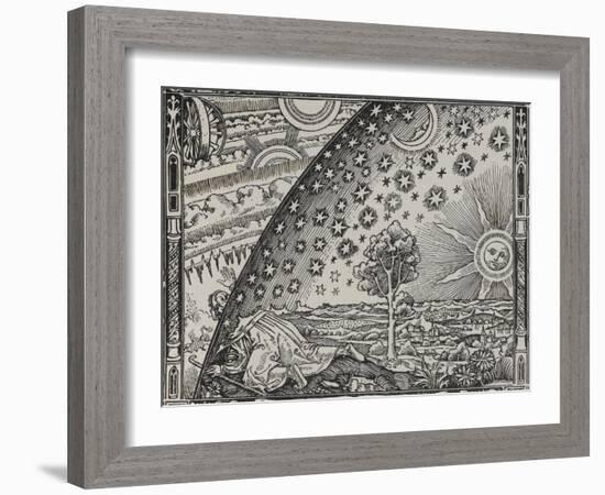 The Sun, Moon and Stars-Camille Flammarion-Framed Giclee Print