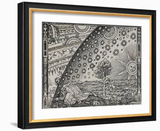 The Sun, Moon and Stars-Camille Flammarion-Framed Giclee Print