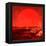 The Sun Seen from a Molten Earth 3 Billion Years from Now-Stocktrek Images-Framed Premier Image Canvas