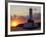 The Sun Sets Over Mackinac Island-null-Framed Photographic Print