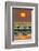 The Sun Setting Off Playa Guiones Surf Beach-Rob Francis-Framed Photographic Print