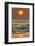 The Sun Setting Off Playa Guiones Surf Beach-Rob Francis-Framed Photographic Print