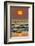 The Sun Setting Off Playa Guiones Surf Beach-Rob Francis-Framed Photographic Print