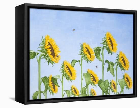 The Sun Worshippers, 2011-Rebecca Campbell-Framed Premier Image Canvas