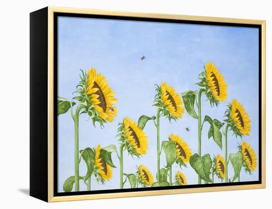 The Sun Worshippers, 2011-Rebecca Campbell-Framed Premier Image Canvas
