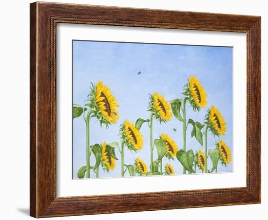 The Sun Worshippers, 2011-Rebecca Campbell-Framed Giclee Print