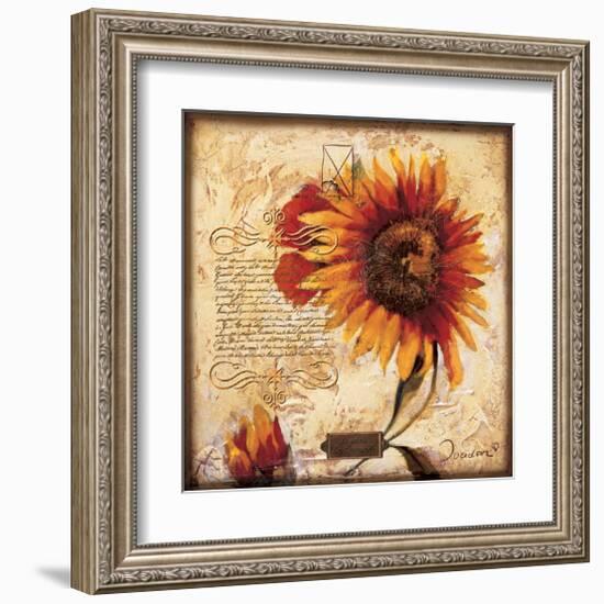 the Sun-Joadoor-Framed Art Print