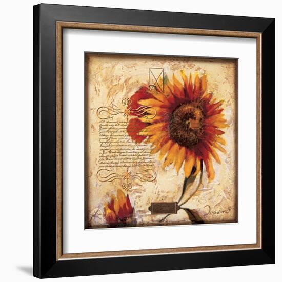 the Sun-Joadoor-Framed Art Print