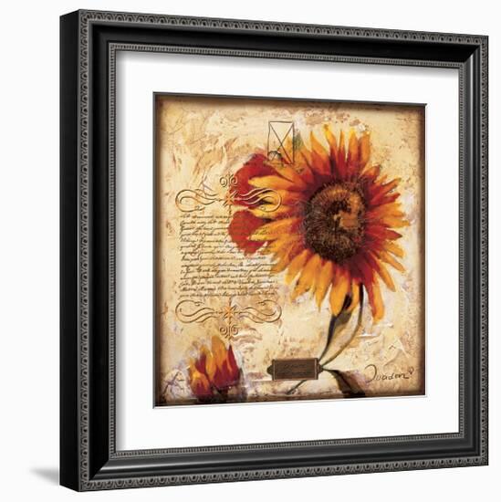 the Sun-Joadoor-Framed Art Print