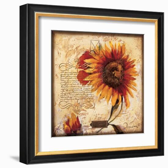 the Sun-Joadoor-Framed Art Print