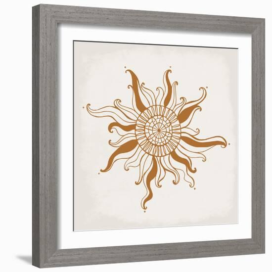 The Sun-Kimberly Allen-Framed Art Print