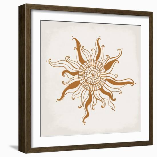 The Sun-Kimberly Allen-Framed Art Print