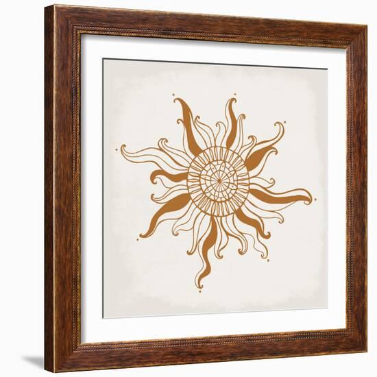 The Sun-Kimberly Allen-Framed Art Print