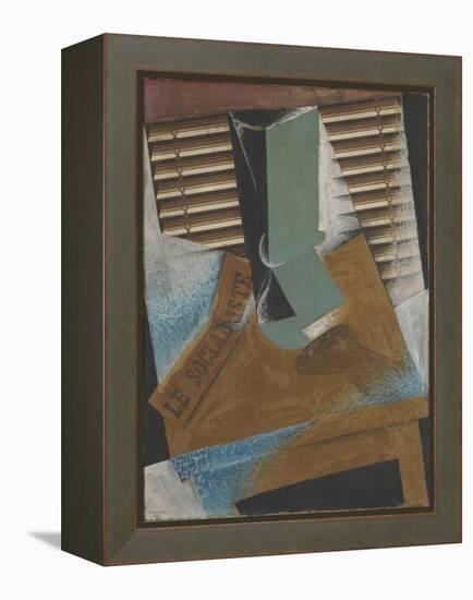 The Sunblind-Juan Gris-Framed Premier Image Canvas