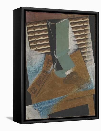 The Sunblind-Juan Gris-Framed Premier Image Canvas