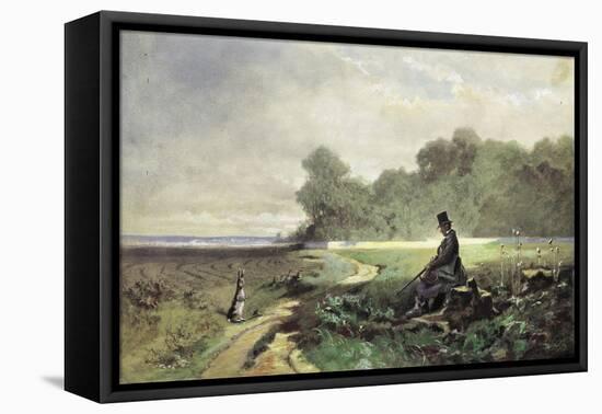 The Sunday Hunter-Carl Spitzweg-Framed Premier Image Canvas