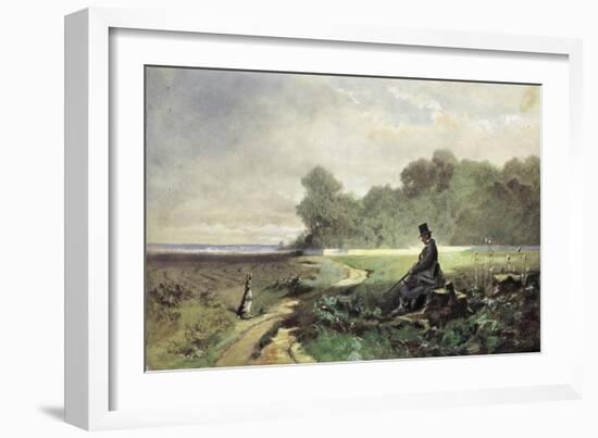 The Sunday Hunter-Carl Spitzweg-Framed Giclee Print