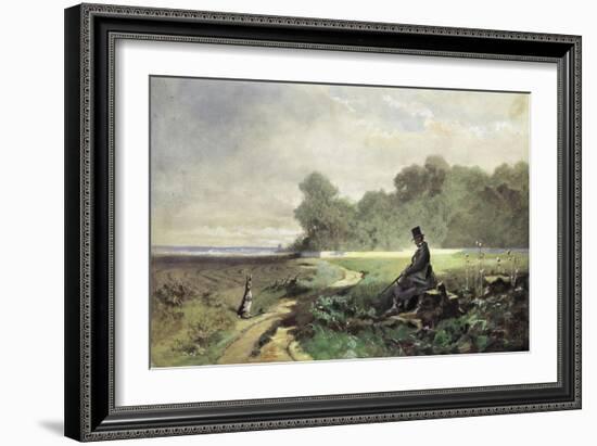 The Sunday Hunter-Carl Spitzweg-Framed Giclee Print