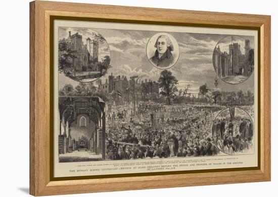 The Sunday School Centenary-Godefroy Durand-Framed Premier Image Canvas