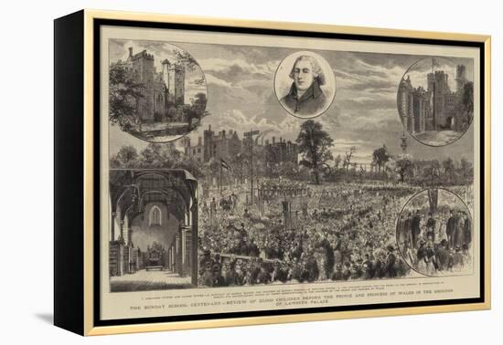 The Sunday School Centenary-Godefroy Durand-Framed Premier Image Canvas