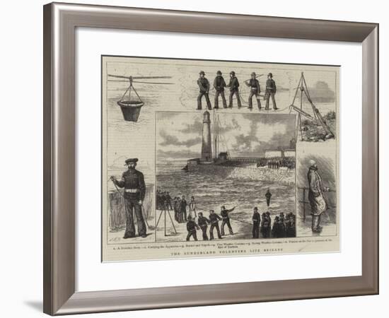 The Sunderland Volunteer Life Brigade-null-Framed Giclee Print