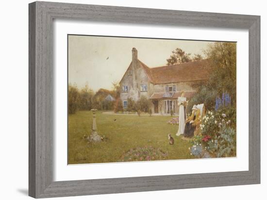 The Sundial, 1898-Thomas James Lloyd-Framed Giclee Print