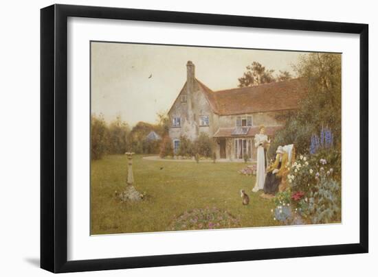 The Sundial, 1898-Thomas James Lloyd-Framed Giclee Print