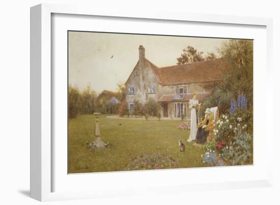 The Sundial, 1898-Thomas James Lloyd-Framed Giclee Print