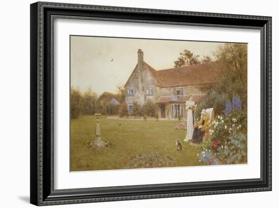 The Sundial, 1898-Thomas James Lloyd-Framed Giclee Print