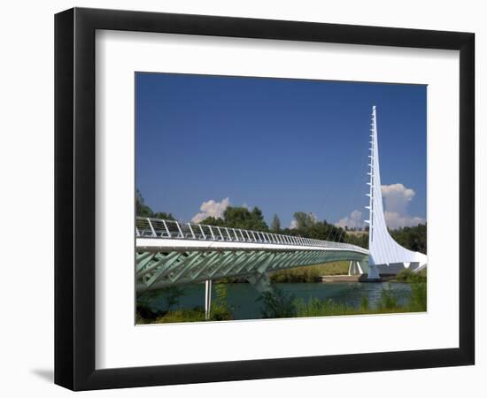 The Sundial Bridge at Turtle Bay, Redding, California, USA-David R. Frazier-Framed Photographic Print