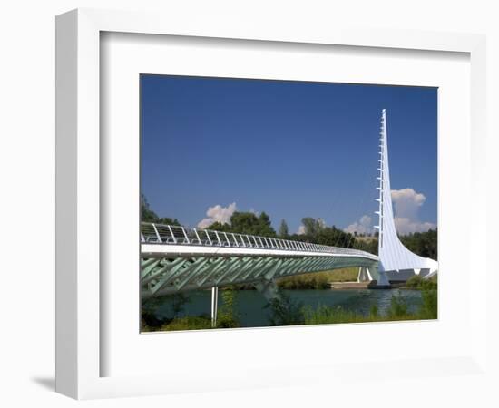 The Sundial Bridge at Turtle Bay, Redding, California, USA-David R. Frazier-Framed Photographic Print