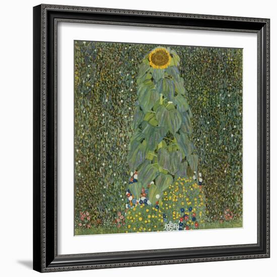 The Sunflower, 1905-Gustav Klimt-Framed Giclee Print