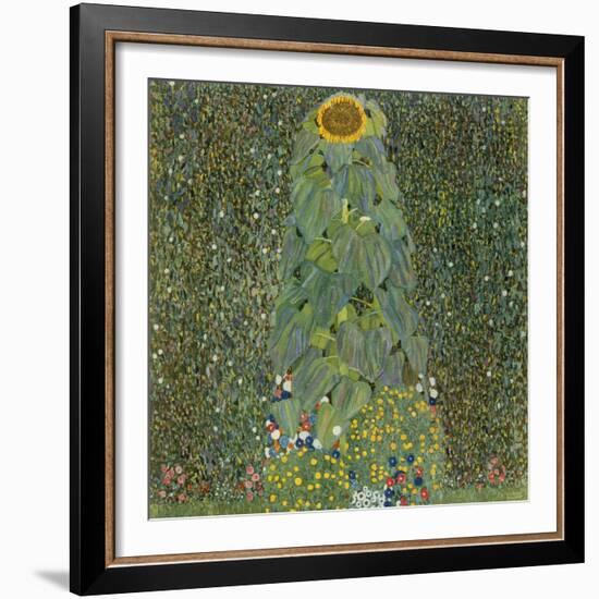 The Sunflower, 1905-Gustav Klimt-Framed Giclee Print