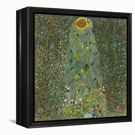 The Sunflower, 1905-Gustav Klimt-Framed Premier Image Canvas