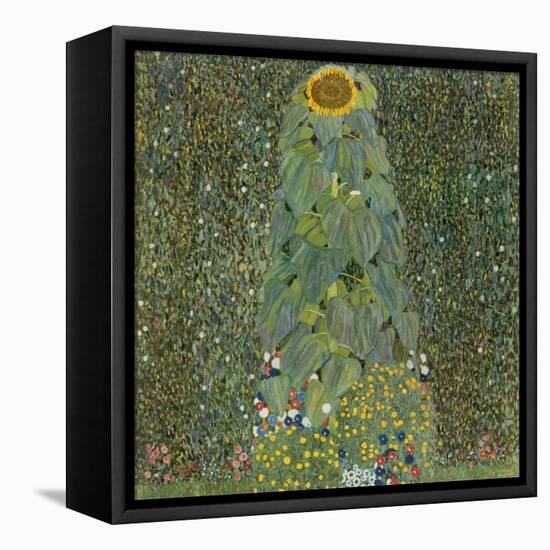 The Sunflower, 1905-Gustav Klimt-Framed Premier Image Canvas