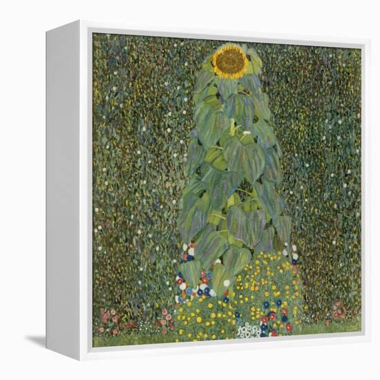 The Sunflower, 1905-Gustav Klimt-Framed Premier Image Canvas